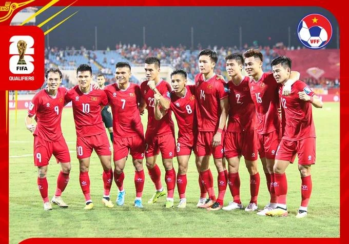 Jugadores vietnamitas. (Fuente:VFF)