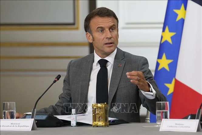 El presidente de Francia, Emmanuel Macron. (Fuente: AFP/VNA)