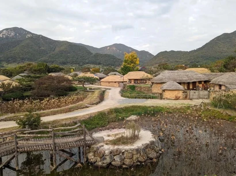 韩国全罗南道的一个村庄。图自CNA