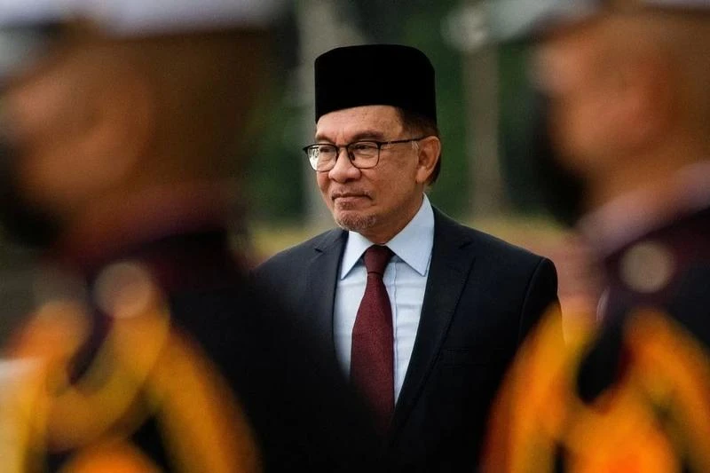 马来西亚总理安华·依布拉欣。图自路透社