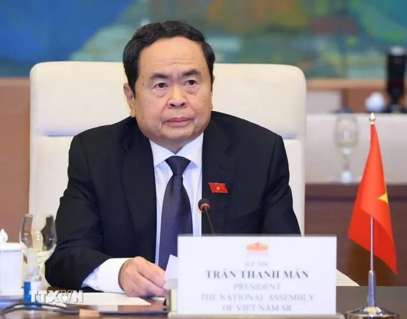 Le président de l'AN Tran Thanh Man. Photo: VNA