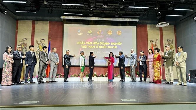 La première Journée de la culture d’entreprise vietnamienne à Paris. Photo: VNA