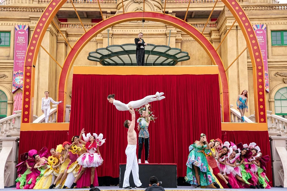 Un spectacle de classe mondiale au Sun World Ba Na Hills dévoilé. Photo ; Sun Group