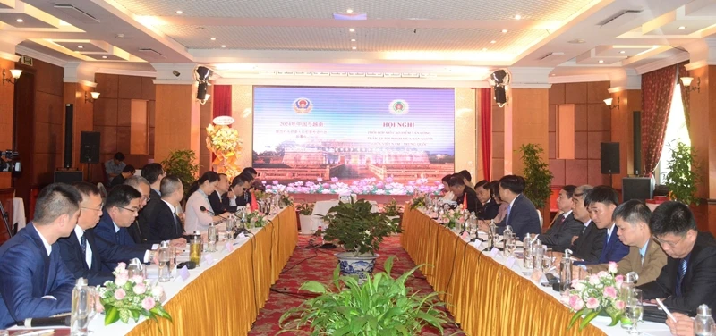 Panorama de la conférence. Photo : dangcongsan.vn