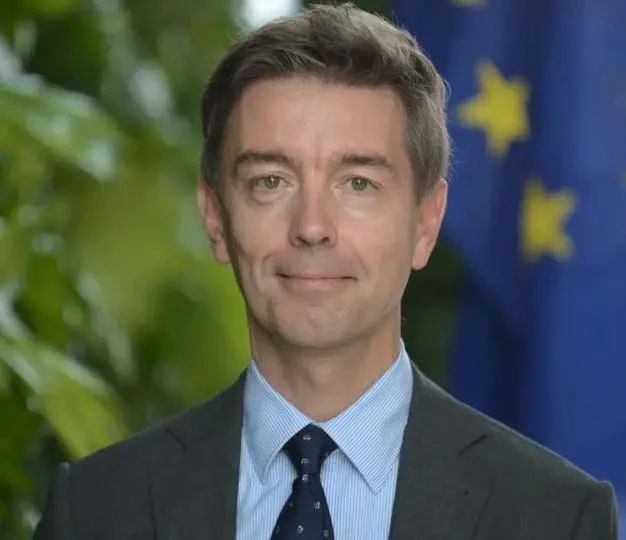 L'ambassadeur de l'UE au Vietnam, Julien Guerrier. Photo : UE