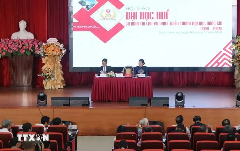 L’Université de Hue est l'un des 10 établissements d'enseignement supérieur vietnamiens figurant dans le classement mondial des universités les plus durables en 2025. Photo : VNA