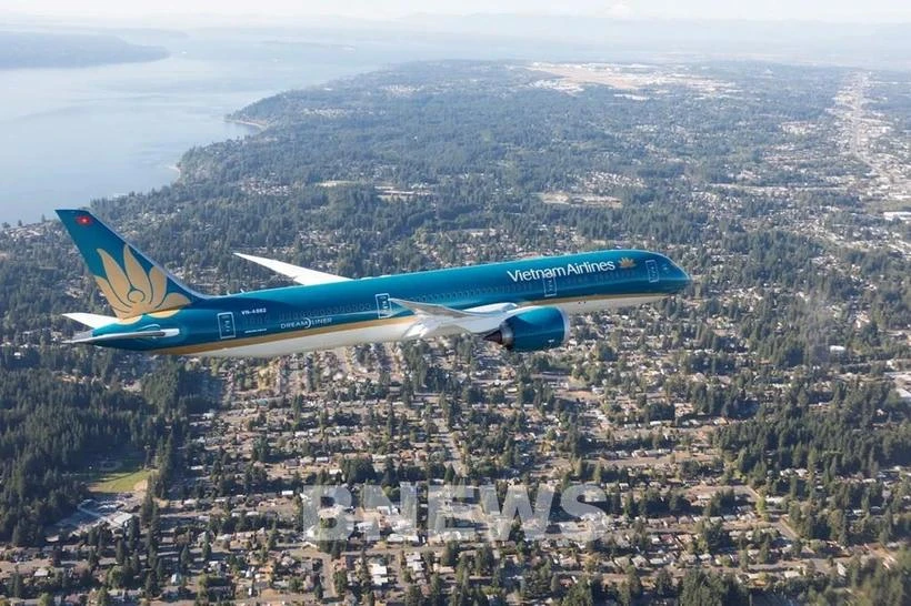 Vietnam Airlines ocupa el quinto puesto con una tasa de puntualidad del 81,85%. (Foto: VNA)