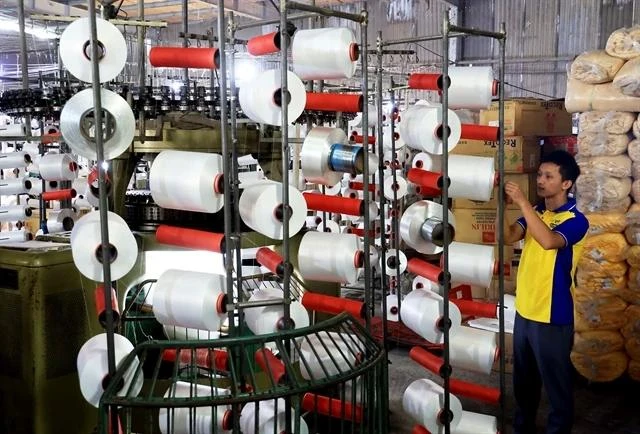 Alemania apoya la industria textil de Vietnam. (Foto: VNA)