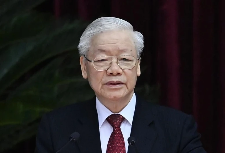 El secretario general del Partido Comunista de Vietnam, Nguyen Phu Trong. (Foto: VNA)