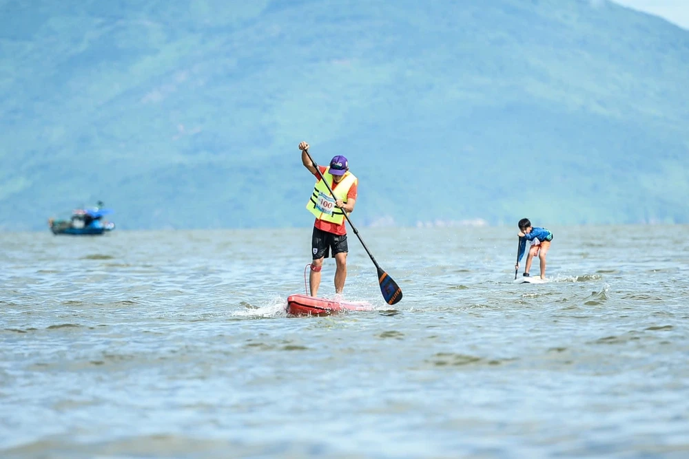 La ciudad de Da Nang desarrolla deporte de vela y surf de pala. (Foto: baodanang.vn)