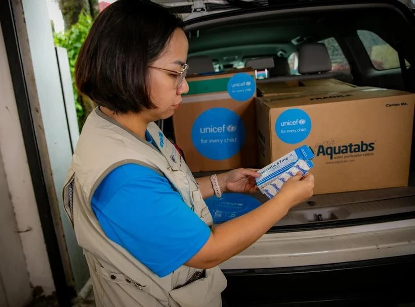 La UNICEF ayuda a Vietnam a recuperarse de la tormenta. (Foto: UNICEF)