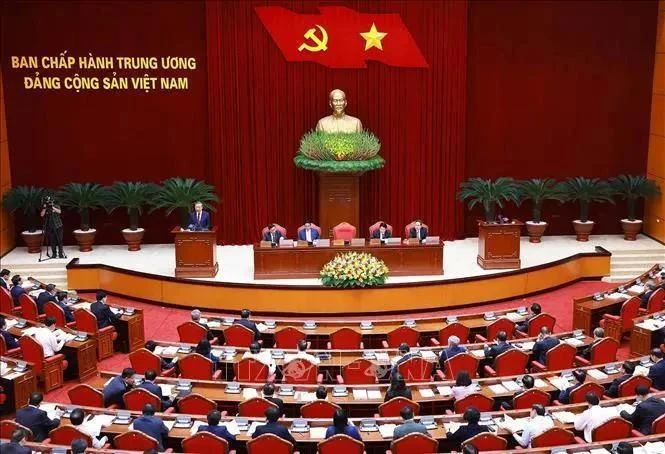 El Comité Central del Partido Comunista de Vietnam se reúne en Hanoi. (Foto: VNA)