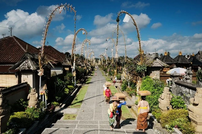 Une village touristique à Bali en Indonésie. Photo : Indonesia Travel