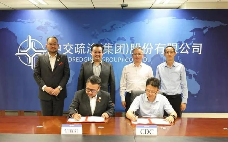 Tanco Holdings signe un protocole d'accord avec la société CCCC Dredging Co., relevant de la société China Communications Construction. Photo : theexchangeasia.com
