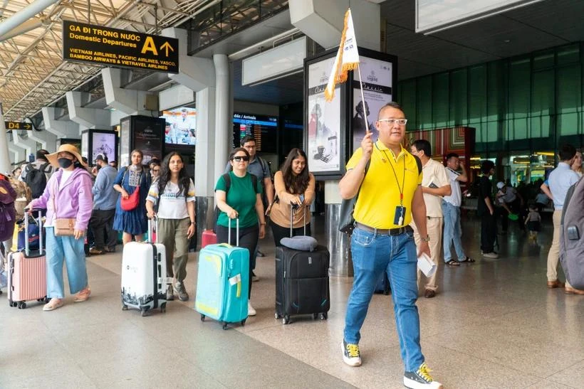 De nombreux touristes indiens choisissent le Vietnam pour leur voyage en 2024. Photo : Vietnam+)