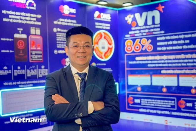VNNIC Director General Nguyen Hong Thang (Photo: VietnamPlus)