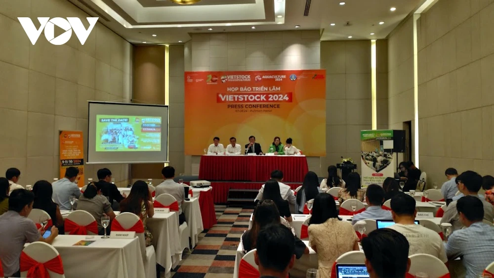 Hanoi press conference to announce Vietstock 2024 (Photo: VNA)