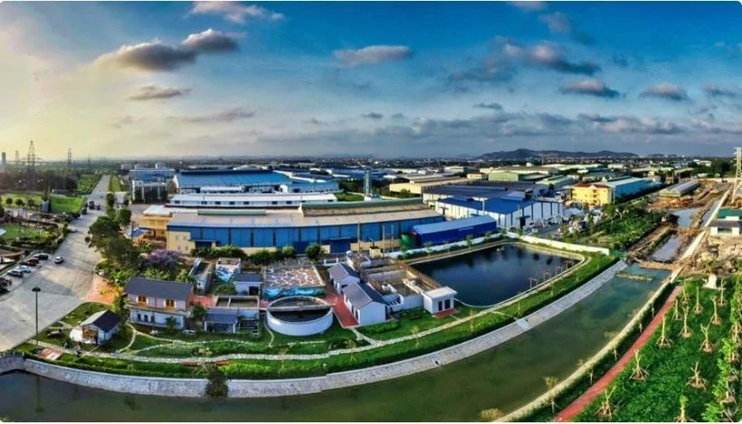 Nam Cau Kien ecological industrial park, Hai Phong city (Photo: VNA)