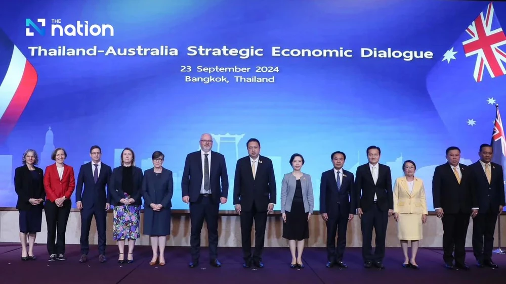 Delegates attending the Thailand-Australia Strategic Economic Dialogue (Photo: nationthailand.com)