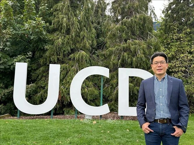 Associate Professor Dr. Tran Le Nam from the School of Electrical and Electronic Engineering under the University College Dublin (Photo: VNA)