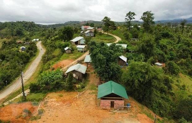 Kon Plong district in the Central Highlands province of Kon Tum (Photo: VNA)