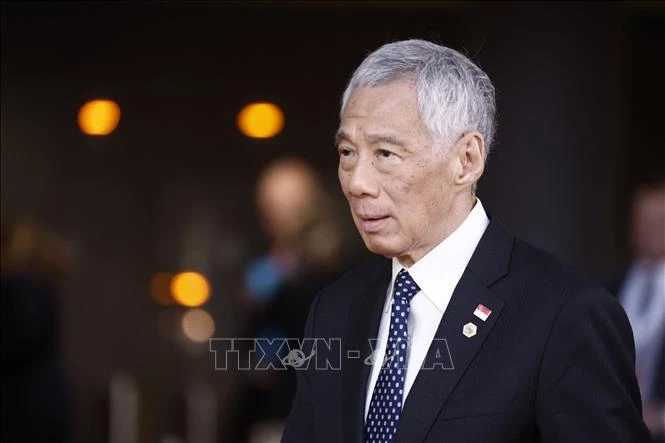 Singaporean Prime Minister Lee Hsien Loong (Photo: AFP/VNA)