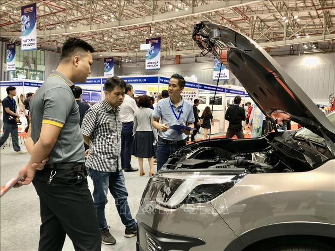 At the 20th International Autotech & Accessories show 2024 in Ho Chi Minh City on May 16 (Photo: VNA)