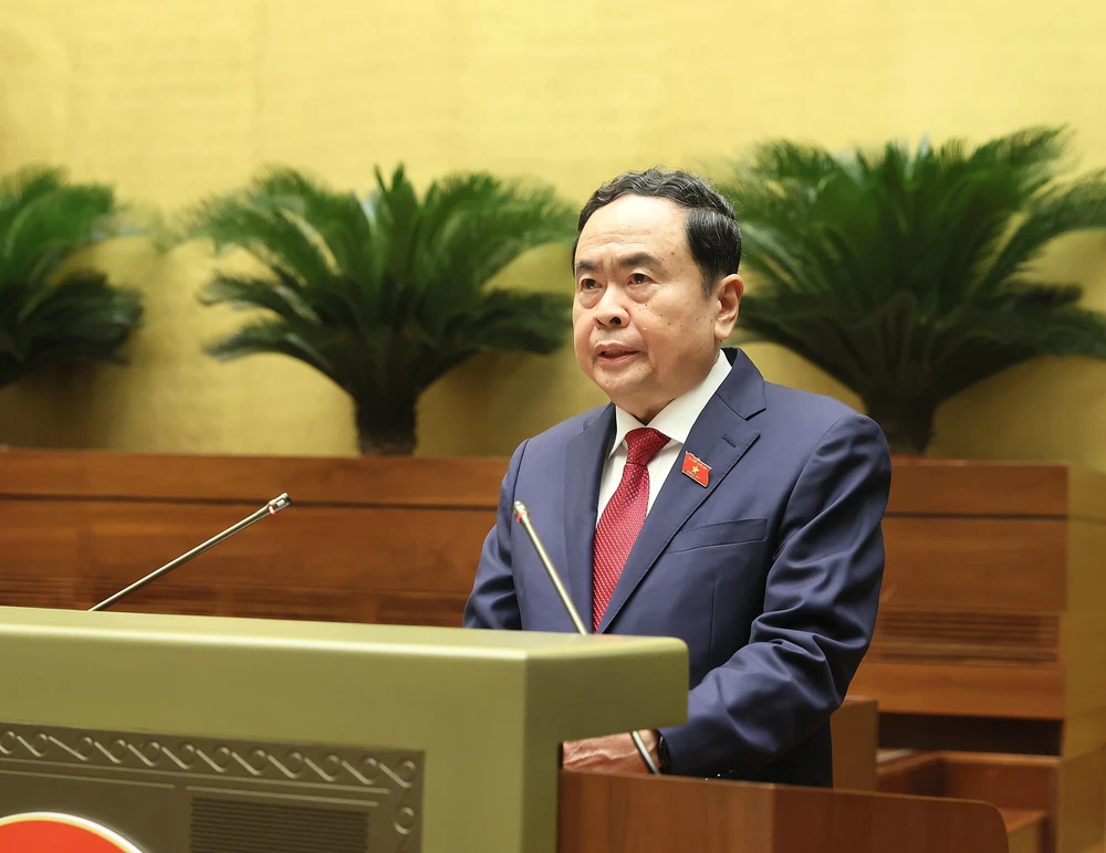 National Assembly Chairman Tran Thanh Man (Photo: VNA)