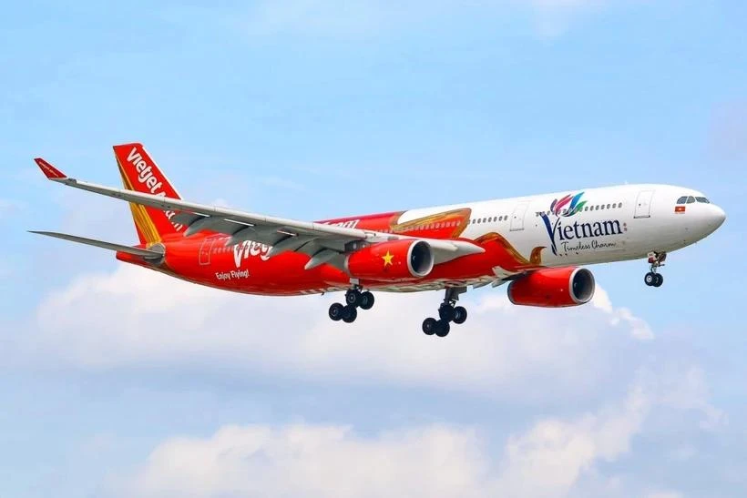 A Vietjet aircraft (Photo: VNA)