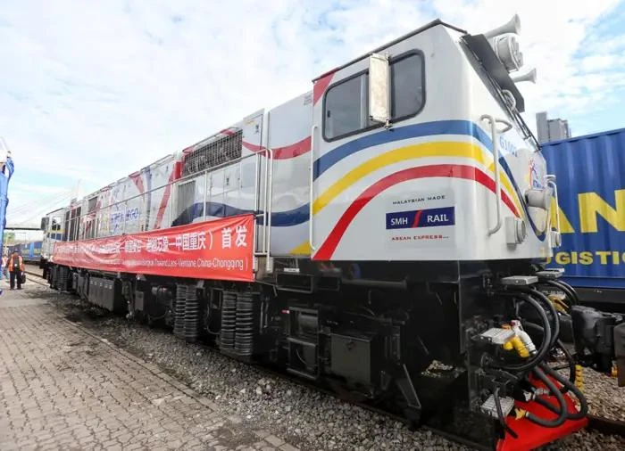 The cargo train ASEAN Express (Source: thestar.com.my)