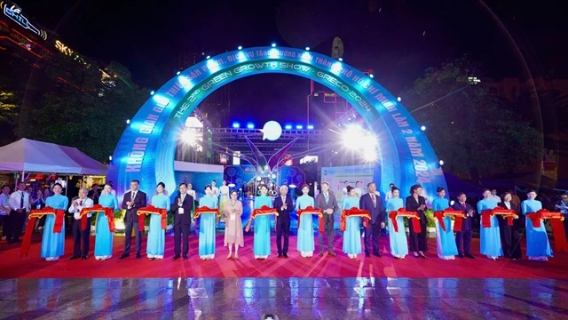 The opening of the Green Growth Show 2024 in HCM City on September 21. (Photo courtesy of ITPC) 