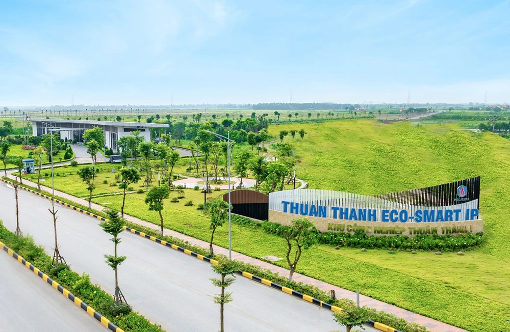 Thuan Thanh Eco-Smart IP Viglacera in Thuan Thanh district in the northern province of Bac Ninh. (Photo: Viglacera)