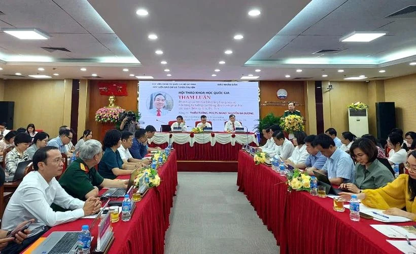 An overview of the seminar. (Photo: VietnamPlus)