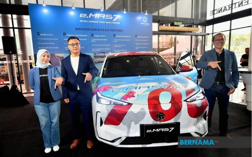 Proton's e.MAS 7 (Source: Bernama)