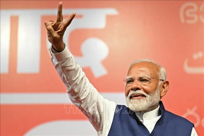 El primer ministro de la India, Narendra Modi. (Fuente: VNA)