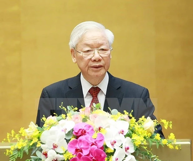 El Secretario General del Partido Comunista de Vietnam, Nguyen Phu Trong (Foto: VNA)