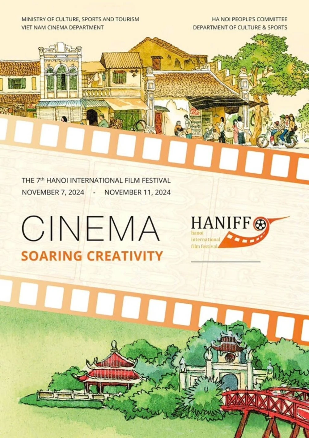 El séptimo Festival Internacional de Cine de Hanoi (HANIFF VII) se realizará del 7 al 11 de noviembre. 