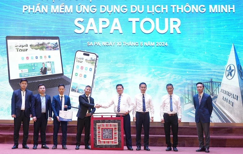 Lancement d'une application sur le tourisme de Sa Pa. Photo: VietnamPlus