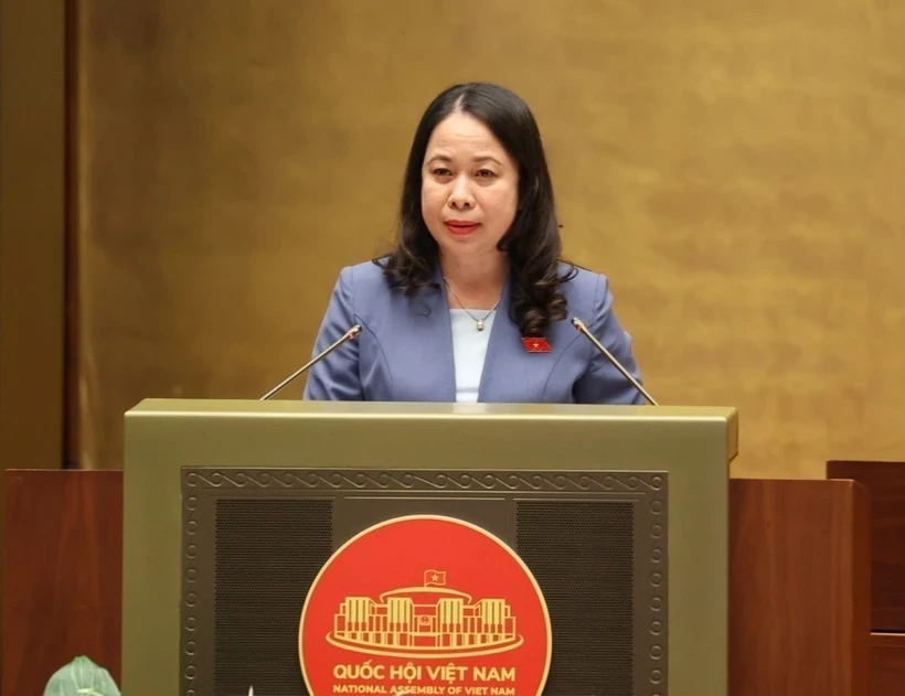 La vice-présidente de la République, Vo Thi Anh Xuân. Photo: VNA