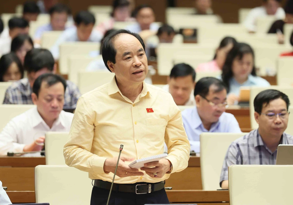 Le député Truong Xuân Cu (Hanoï). Photo: VNA