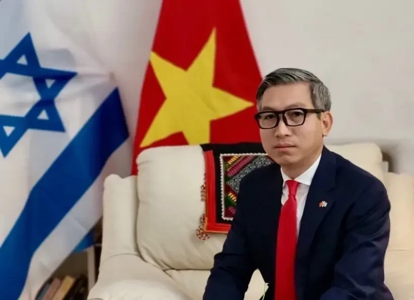 L'ambassadeur du Vietnam en Israël, Ly Duc Trung. Photo: VNA