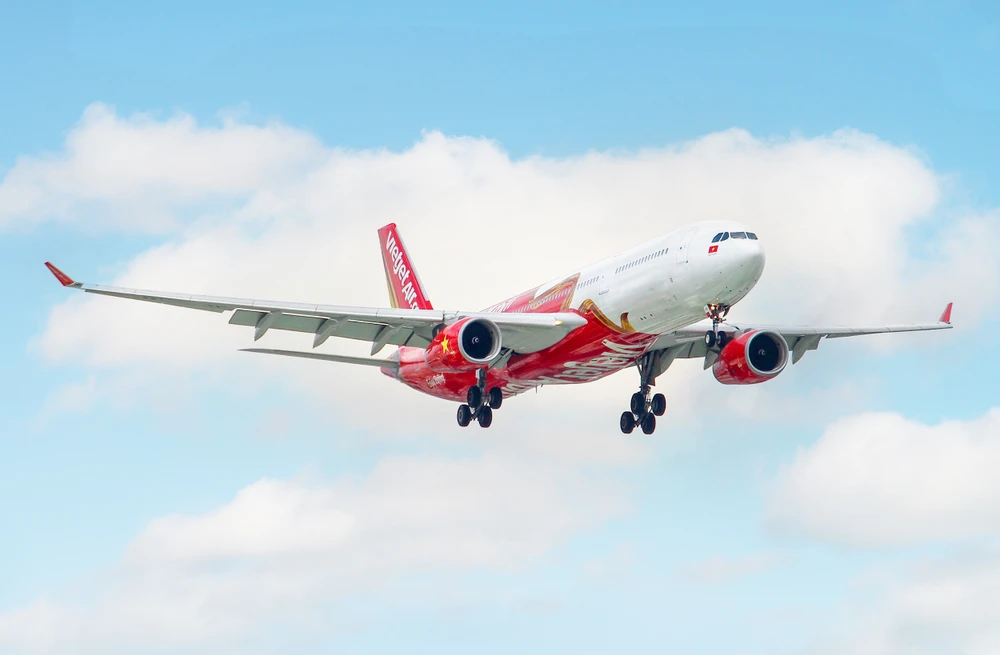 Un avion de Vietjet.