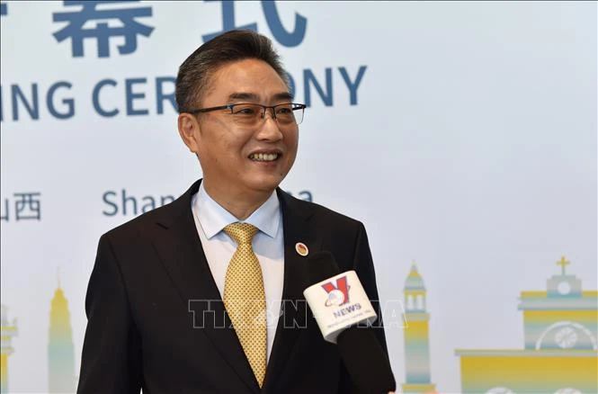 Shi Zhongjun, secrétaire général du Centre Chine-ASEAN. Photo: VNA