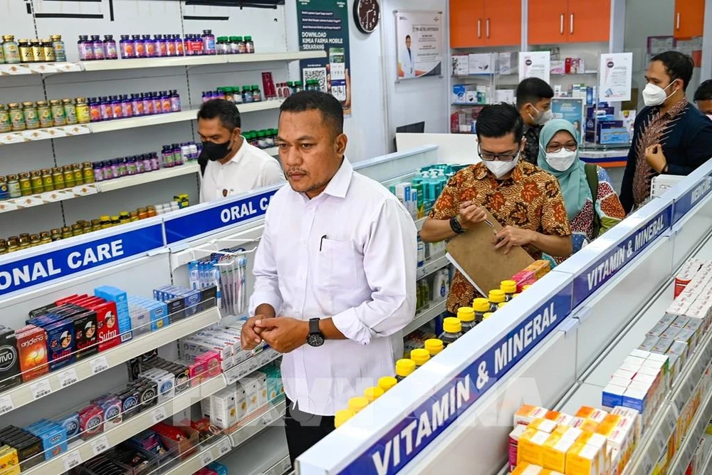 Une pharmacie en Indonésie. Photo: AFP/VNA