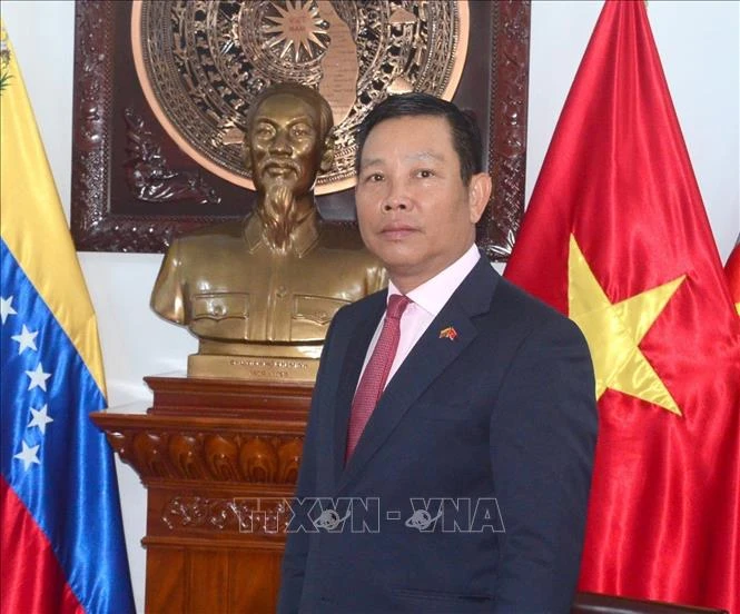 L’ambassadeur du Vietnam au Venezuela, Vu Trung My. Photo: Aambassade du Vietnam au Venezuela 