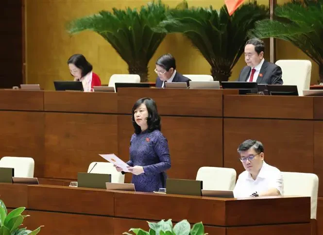 La ministre de la Santé, Dao Hông Lan. Photo: VNA