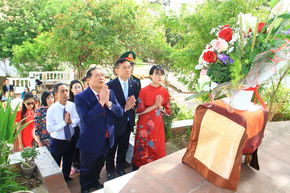 President Ho Chi Minhs’s birthday celebrated in Algeria. (Photo: VNA)