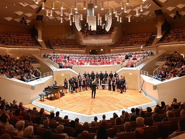 Un concierto en Berliner Philharmonie (Photo: VNA)
