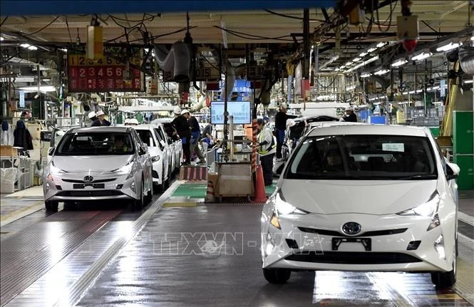 Automobile assembly at a Toyota factory in Thailand (Photo: AFP/VNA)