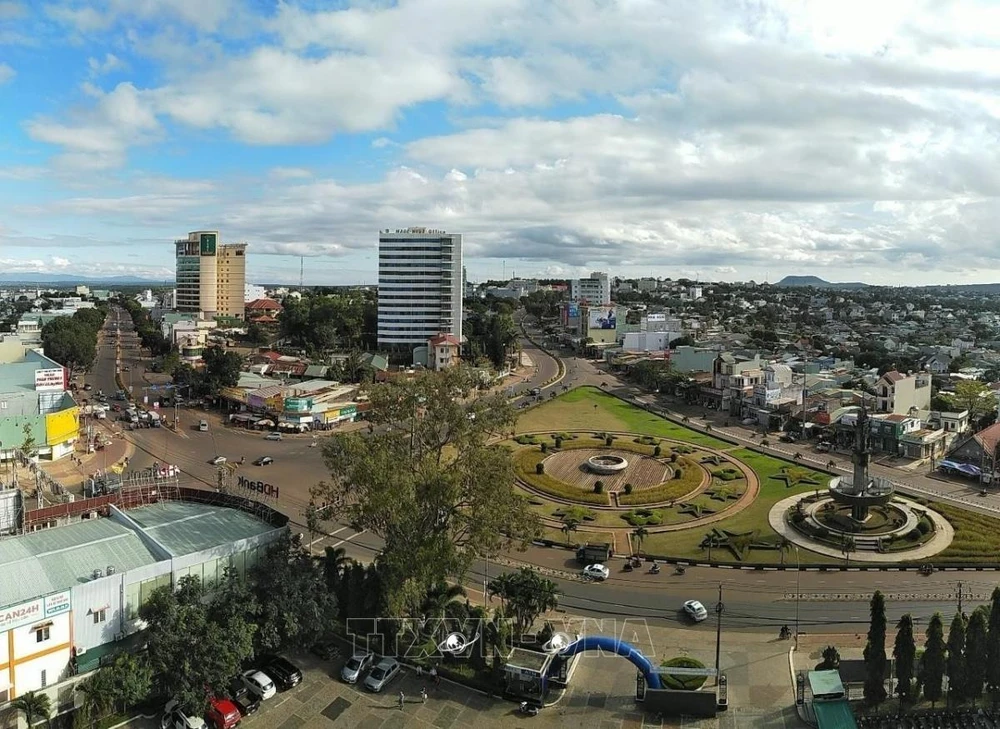 A view of Pleiku city in Gia Lai province (Photo: VNA)